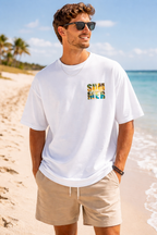 Beach Vibe Premium Oversized Tee
