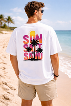 Beach Vibe Premium Oversized Tee