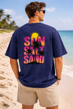 Beach Vibe Premium Oversized Tee