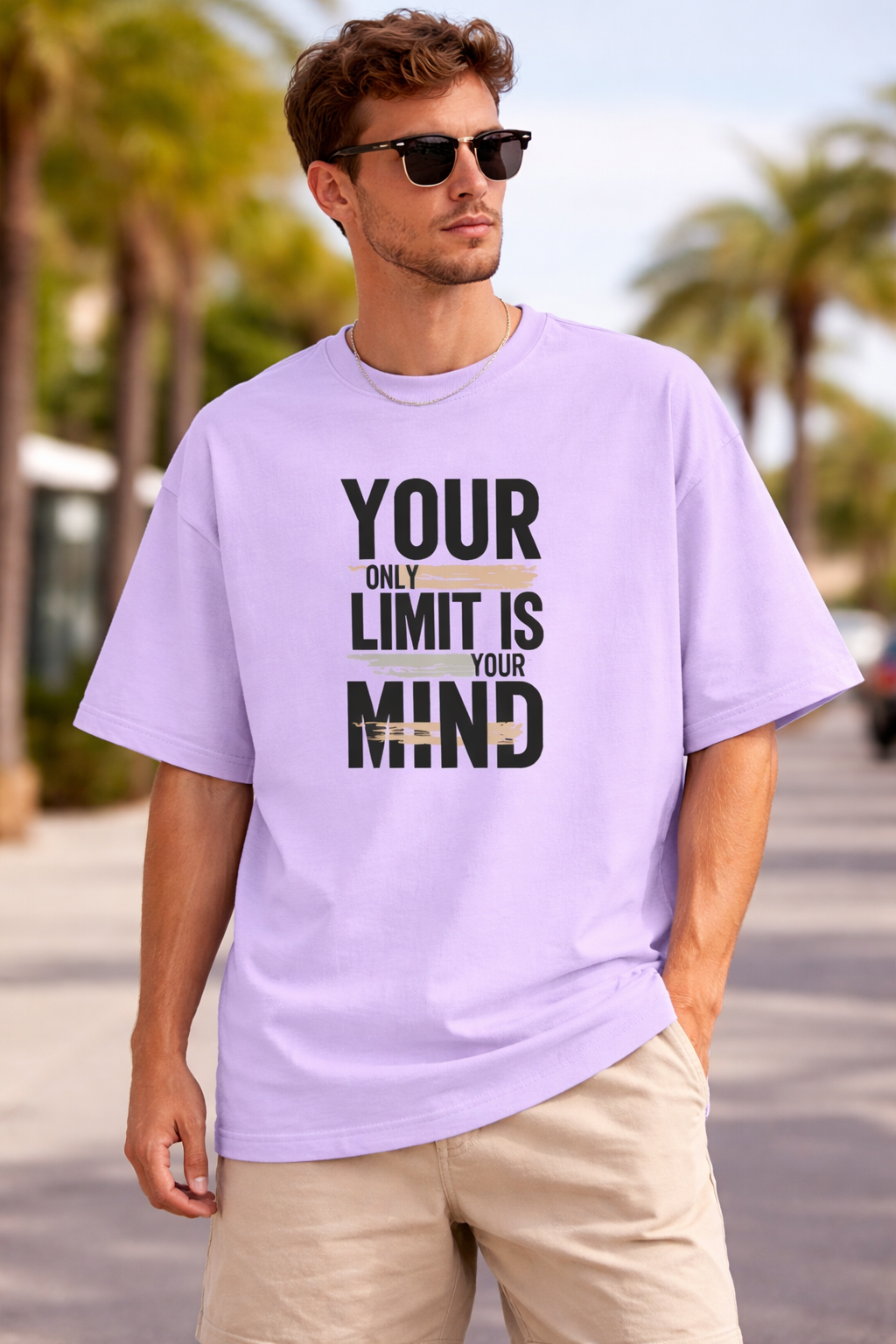 Level Up Mindset  Oversized Tee