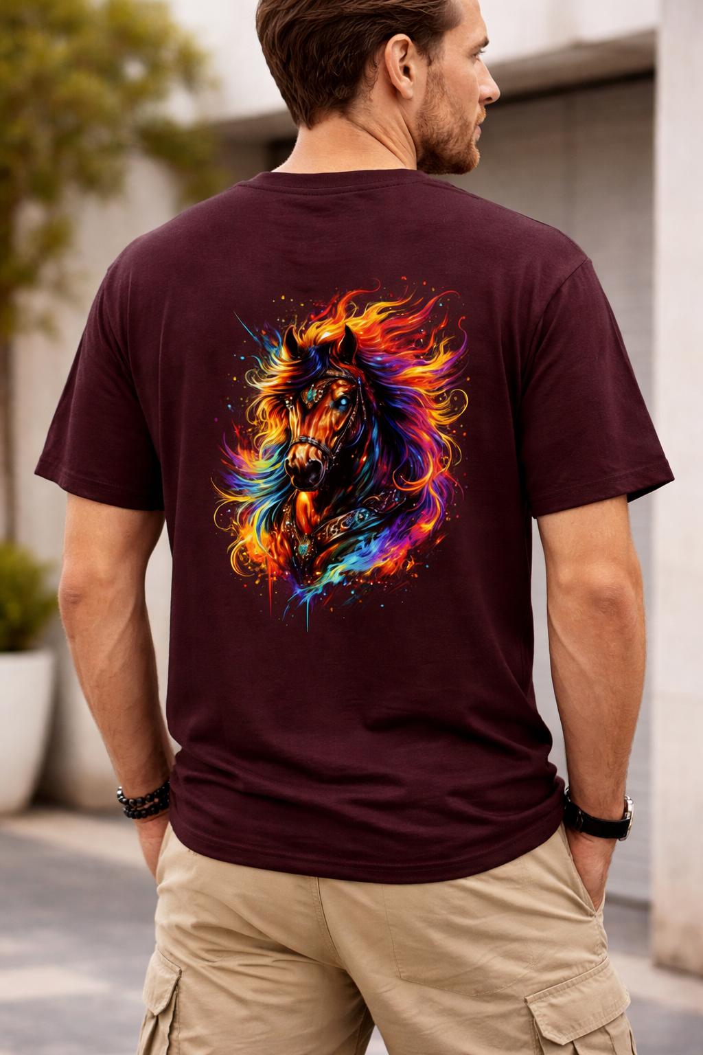 Horse Oversized Classic T-Shirt