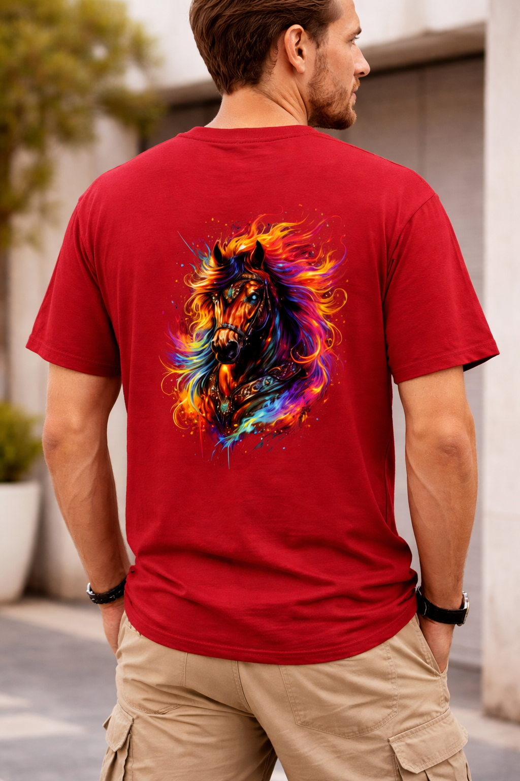 Horse Oversized Classic T-Shirt