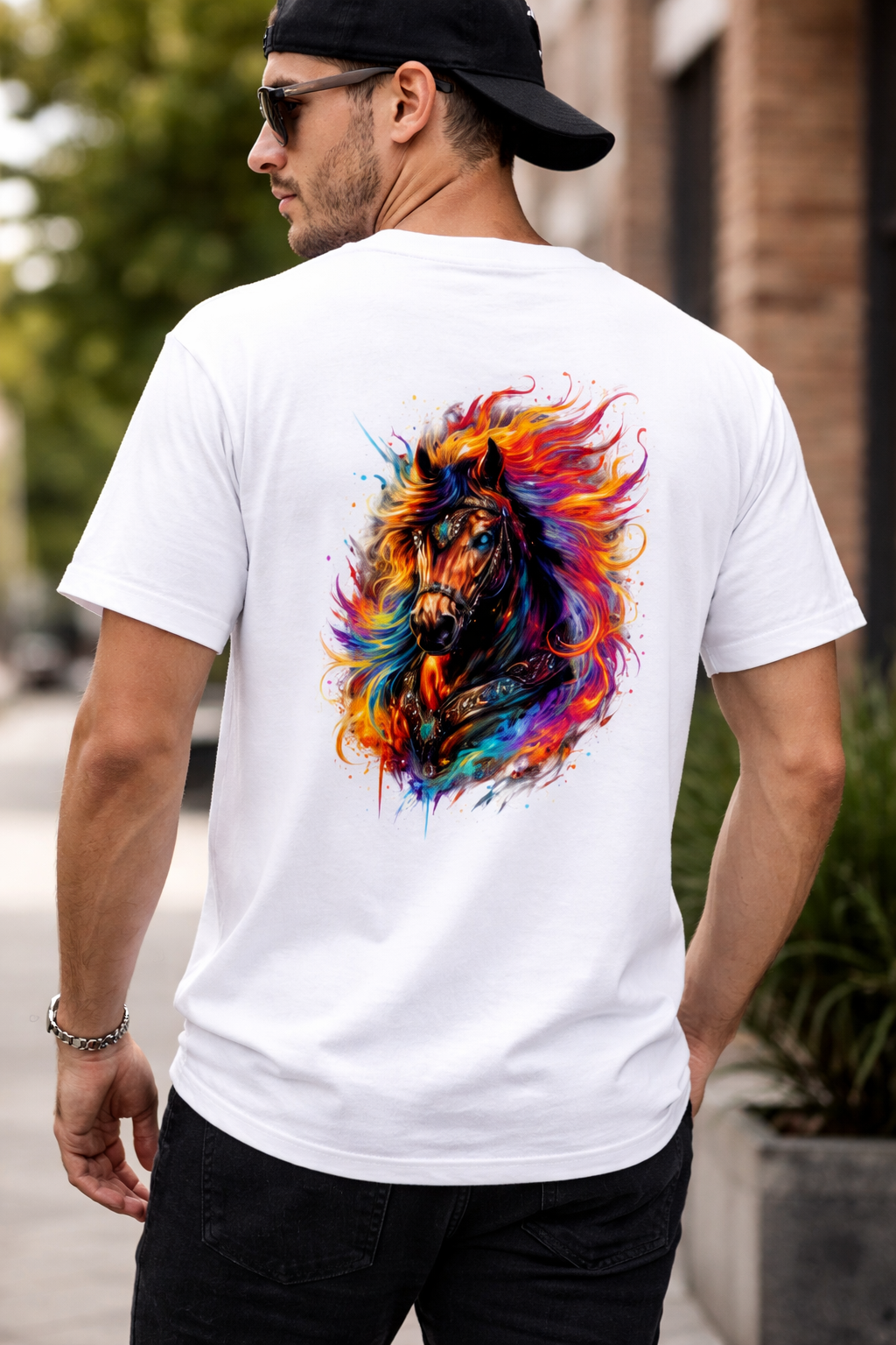 Horse Oversized Classic T-Shirt