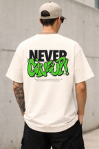 Never GiveUp Oversized Tee