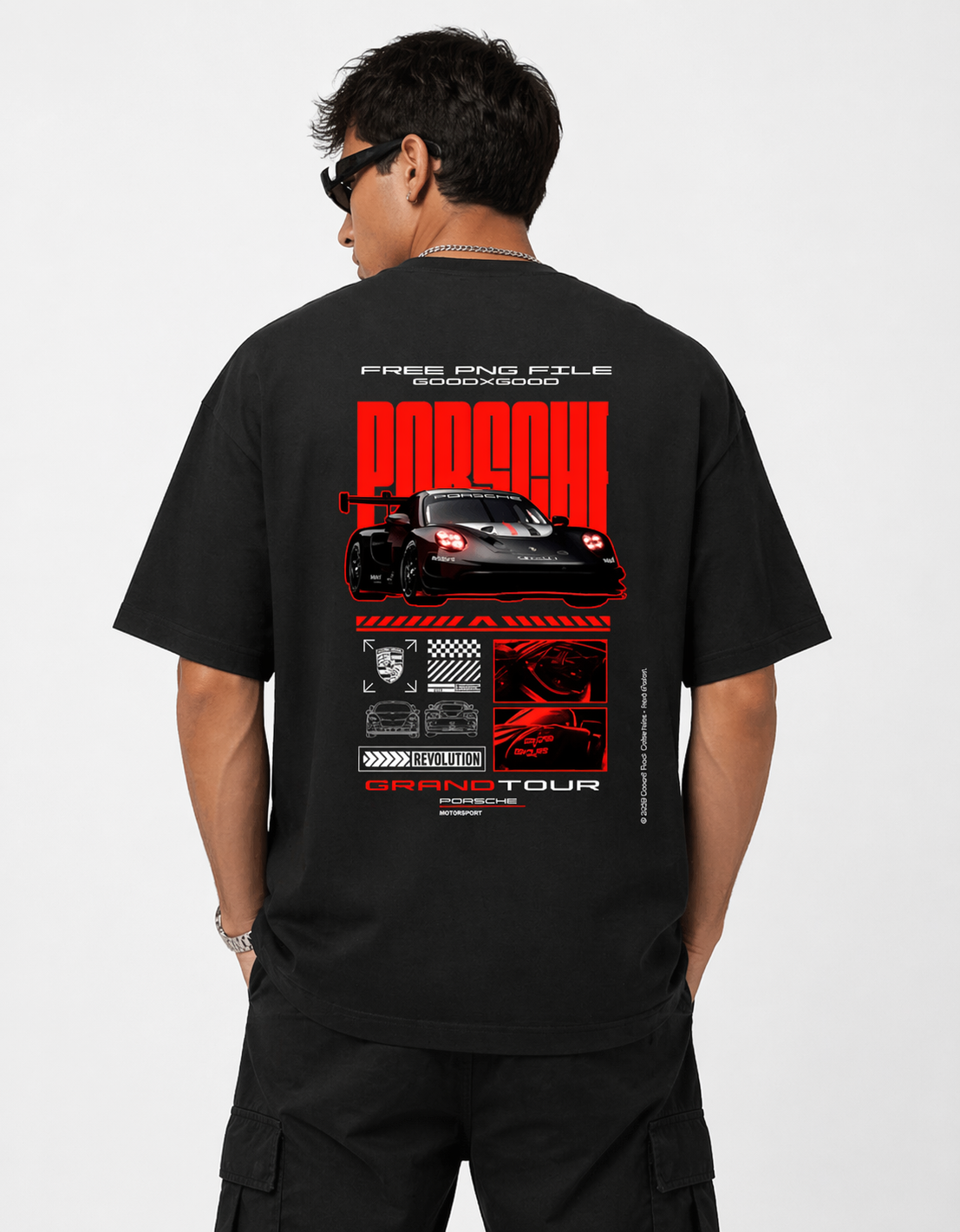 Porsche Oversized Tee
