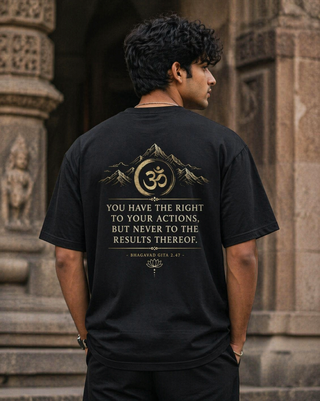 Quote Oversized Tee