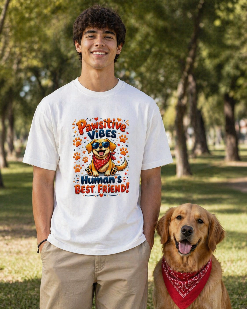 Dog Lover Oversize Tee