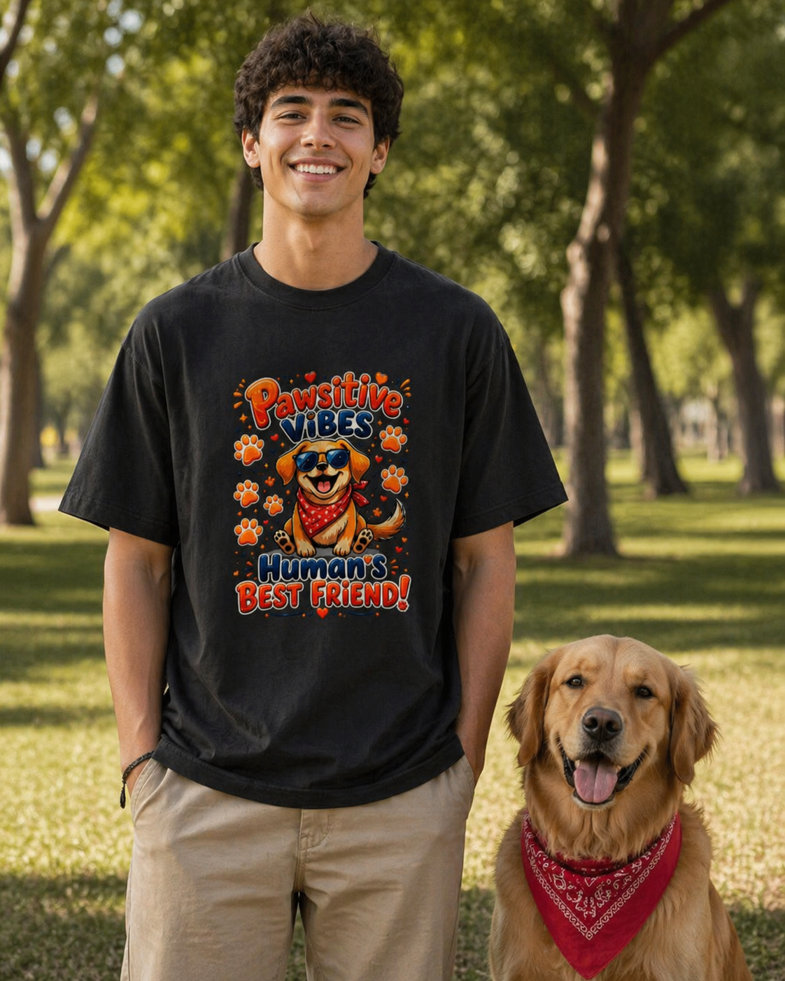 Dog Lover Oversize Tee