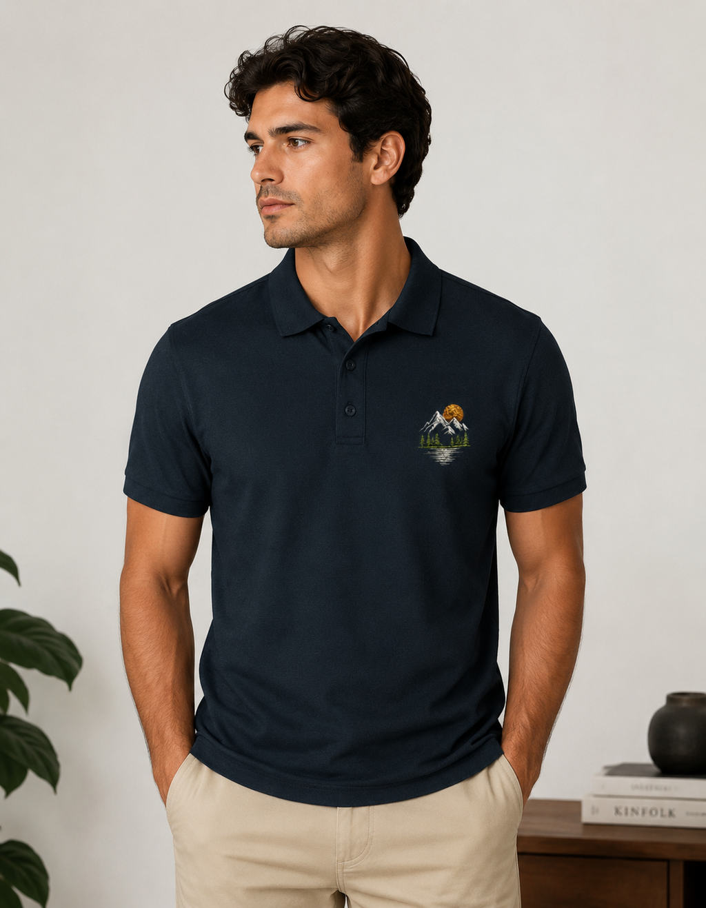 Mountain Men's Polo T-shirt