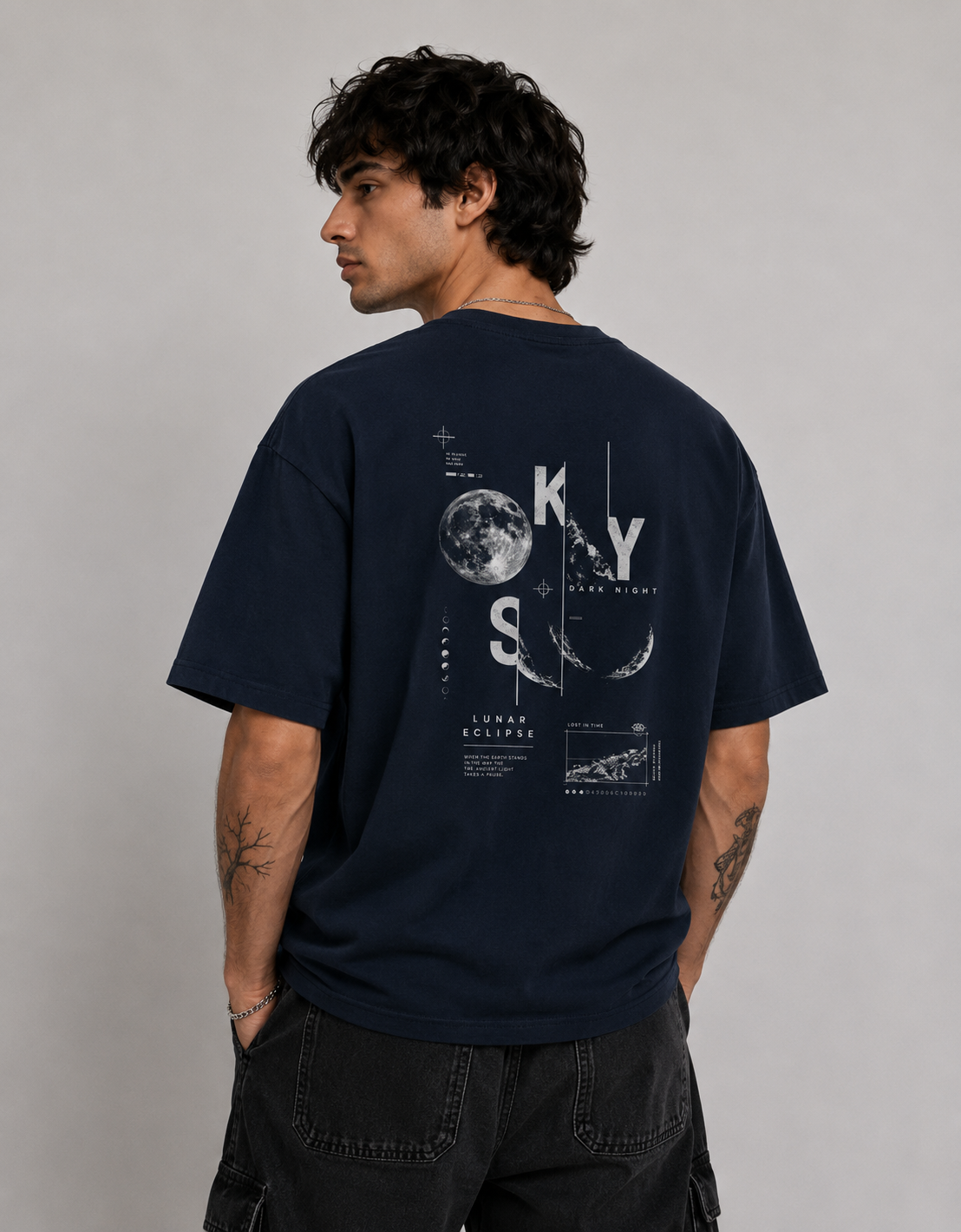 Sky Design Oversized Tee