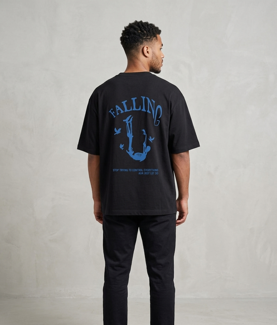 Falling Oversized Classic Tee