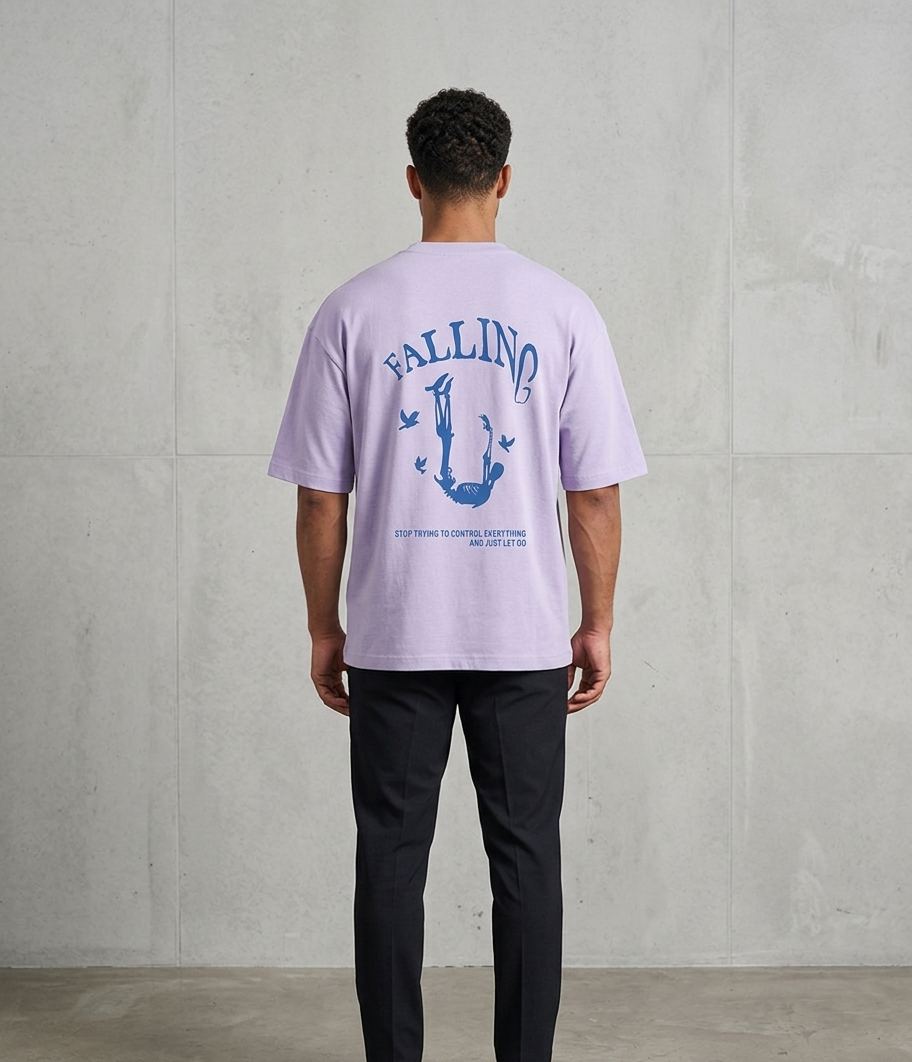 Falling Oversized Classic Tee