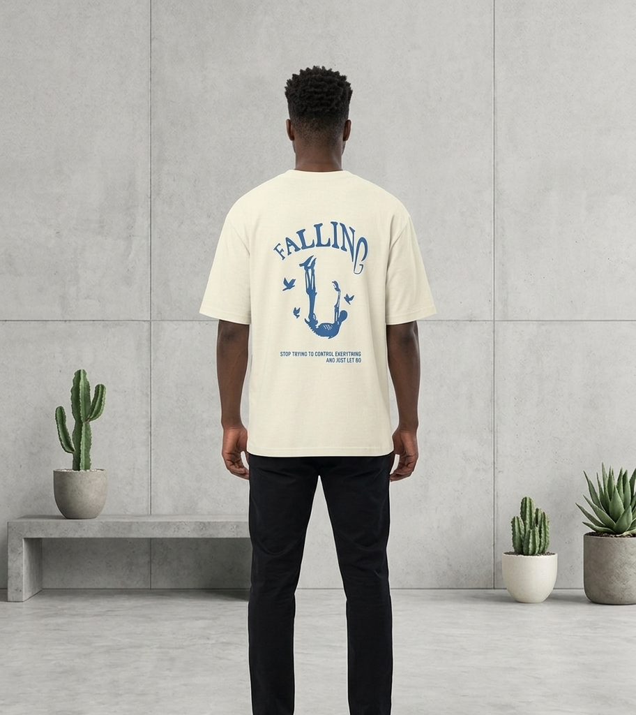 Falling Oversized Classic Tee